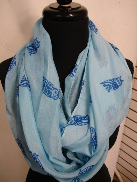 Owl Infinity Fashion Scarves